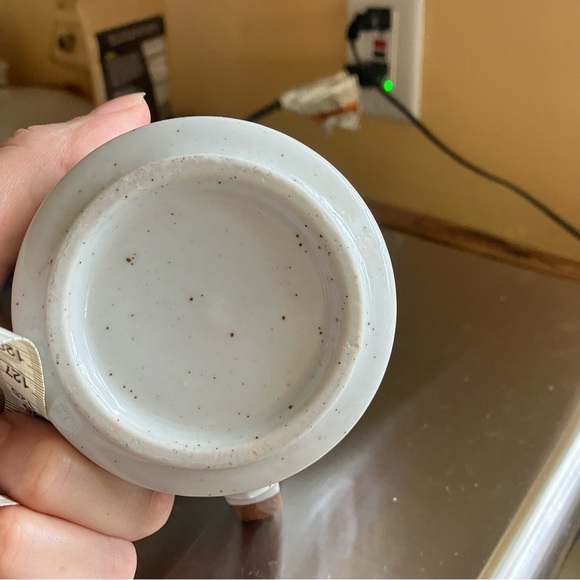 Rare Cowboy Western Niche kitschy Mug Orange Yellow Accents, stoneware coffee - Picture 4 of 5